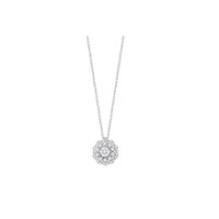 Collana Bliss Donna in Oro bianco Diamante 0.13 Ct 20102622 - 20102622